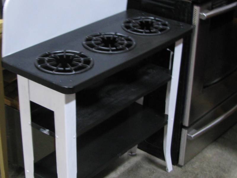 Vintage Gas Stove Frame