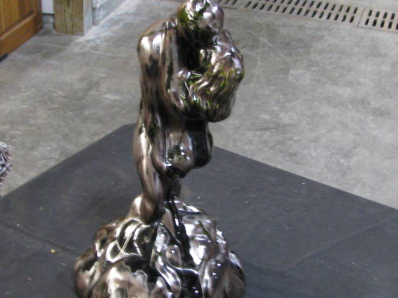 Nude Porcelain Statue