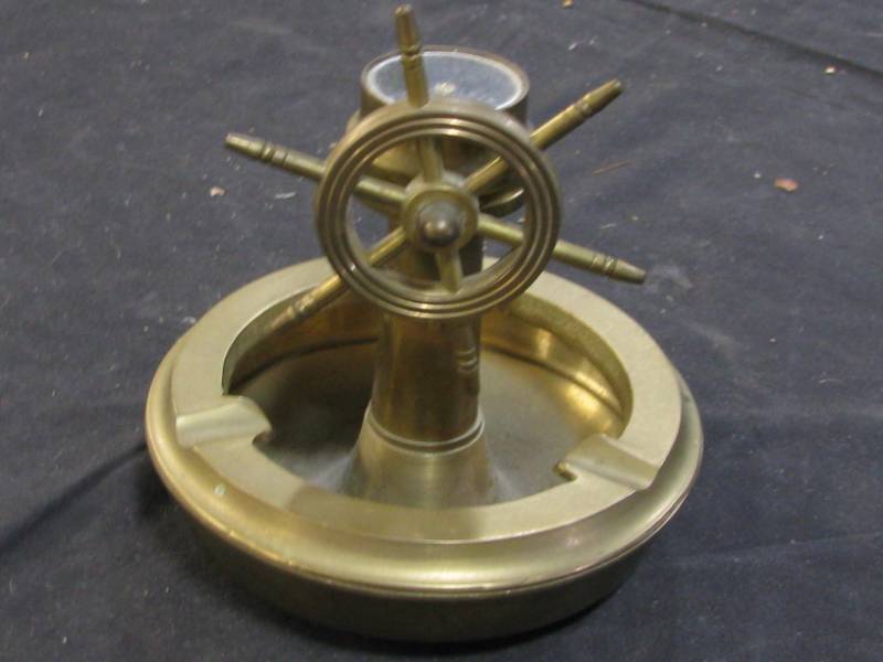 Brass Compass Ash Tray
