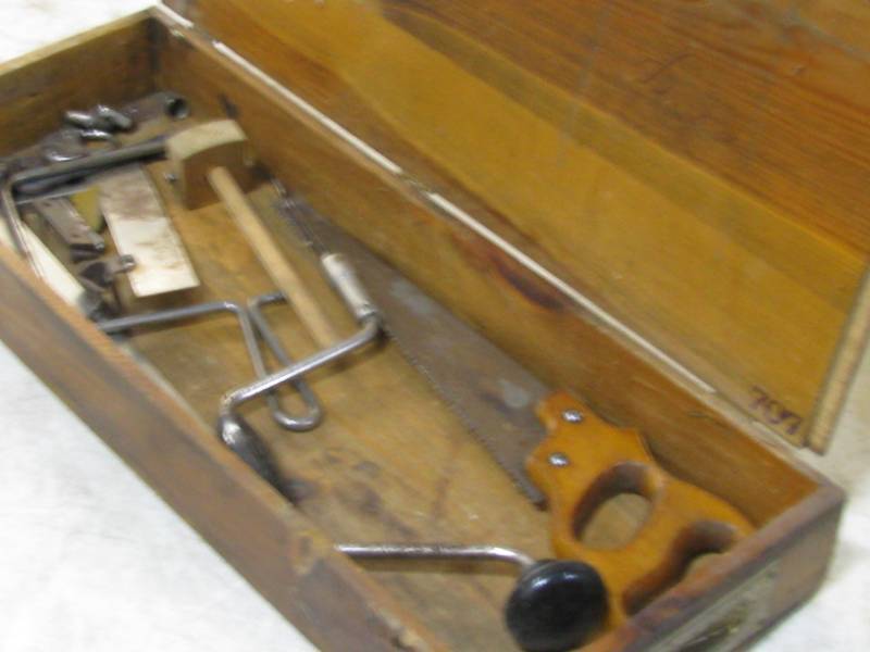 Childs Toy Tool Chest