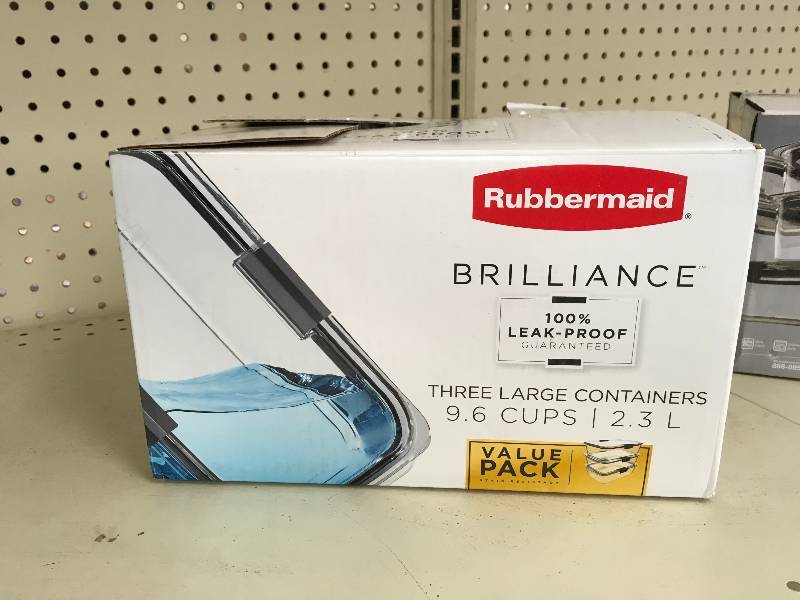 lot 245 image: Brilliance 3PK 9 Cup Food,Retail $17.99