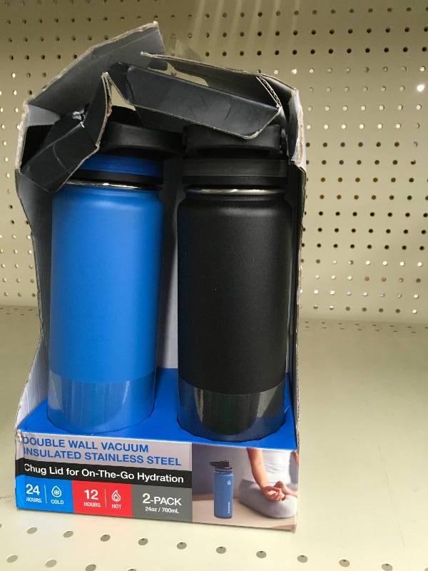 lot 269 image: ThermoFlask 24Oz. Stainless Steel Water, Retail $18.99