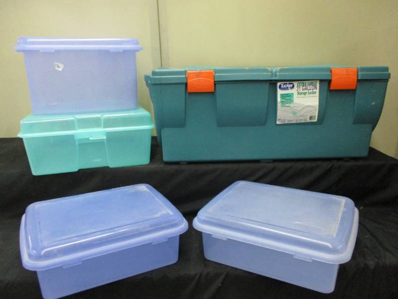 lot 201 image: 5 Tubs
