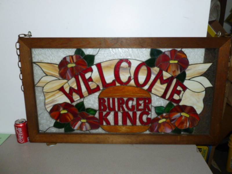 lot 26 image: Stain Glass Sun Catcher