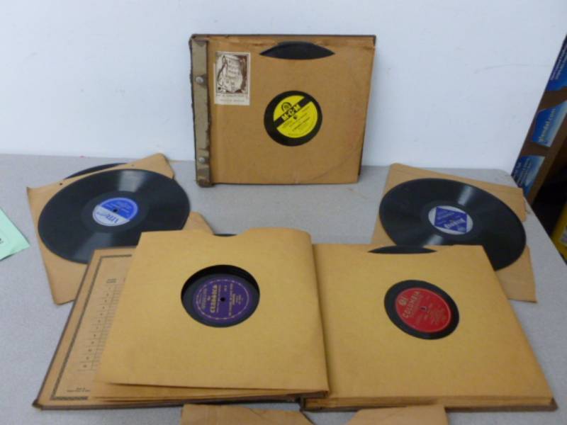 lot 60 image: Vintage 78s Records