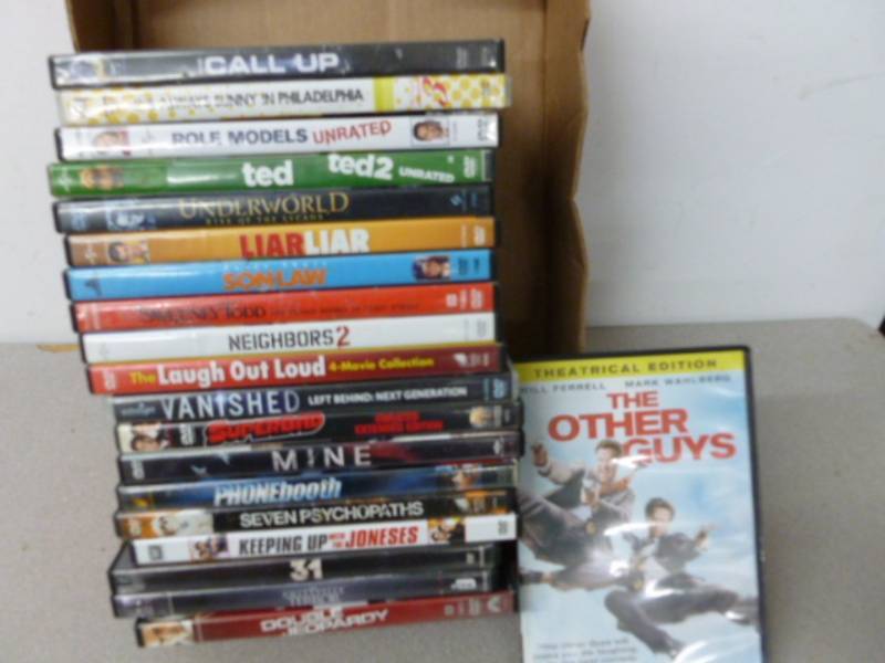 lot 76 image: DVD Movies