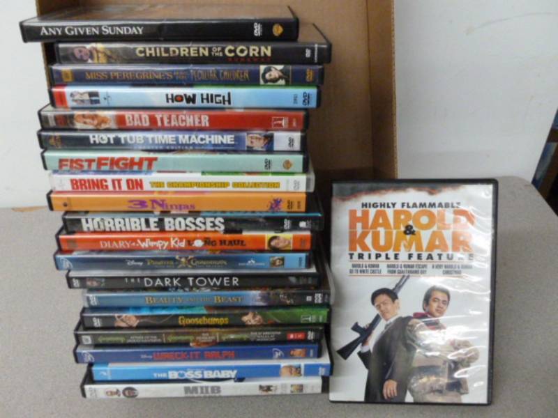 lot 80 image: DVD Movies
