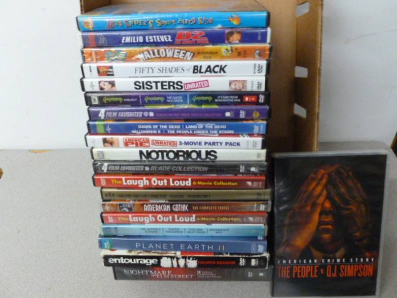 lot 82 image: DVD Movies