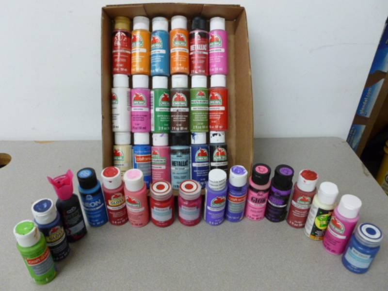lot 94 image: Acrylic Craft Paint