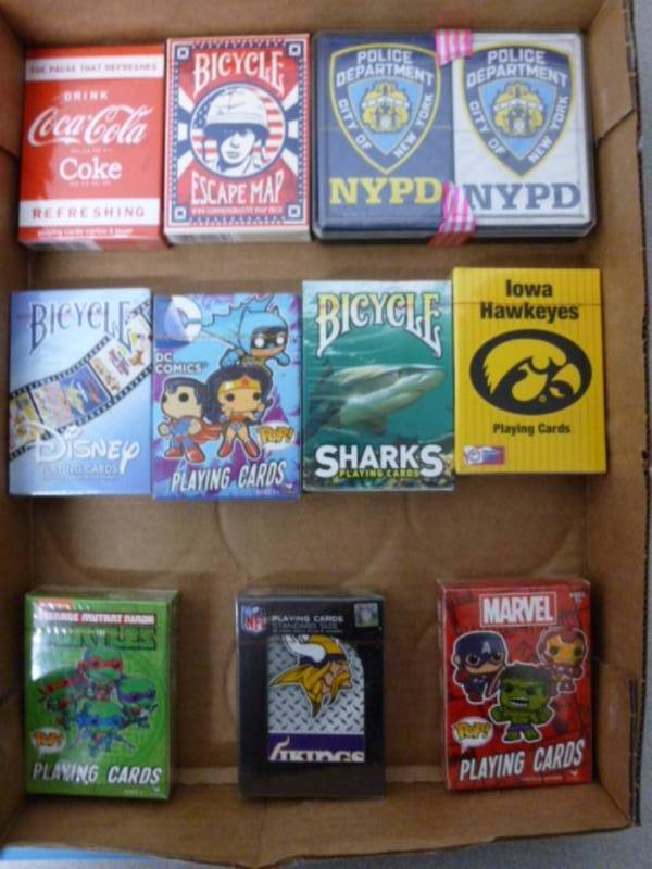 lot 98 image: New Playing Cards