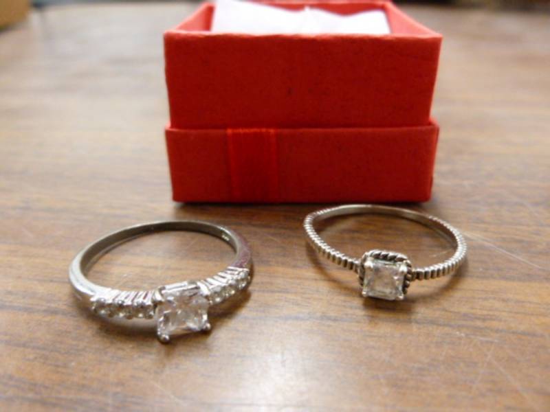 lot 103 image: Sterling Silver Rings