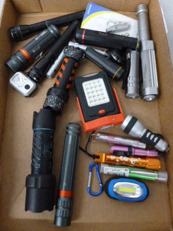 lot 127 image: Flashlights