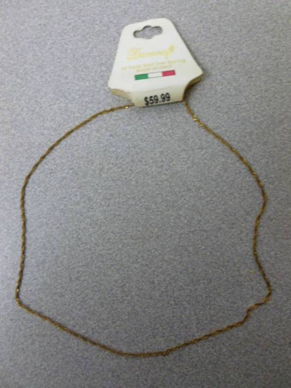 lot 149 image: New Sterling Silver Necklace