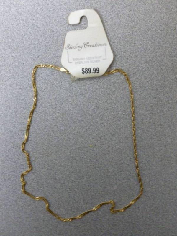 lot 150 image: New Sterling Silver Necklace