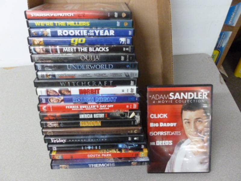 lot 186 image: DVD Movies