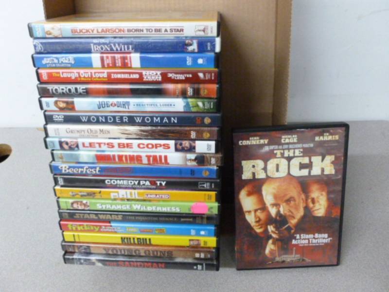 lot 187 image: DVD Movies