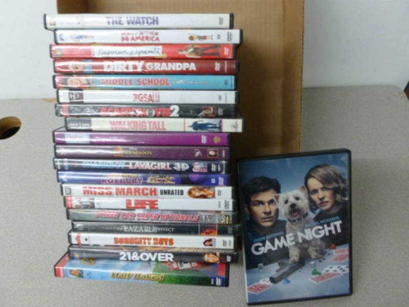 lot 188 image: DVD Movies