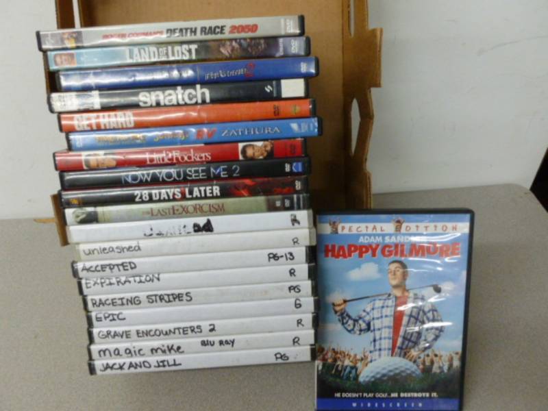 lot 191 image: DVD Movies