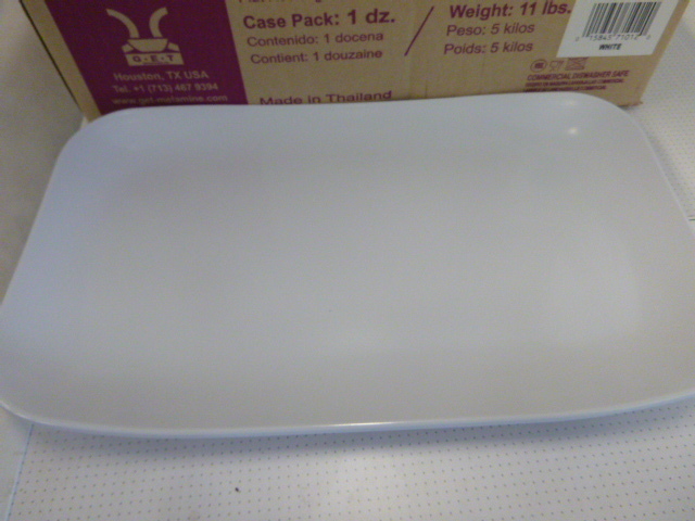 NEW Case of G.E.T. Enterprises Rectangular PlatterPlates