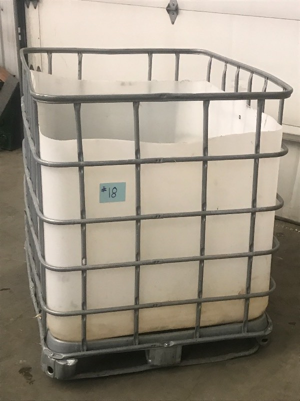 lot 18 image: Steel Pallet Crate