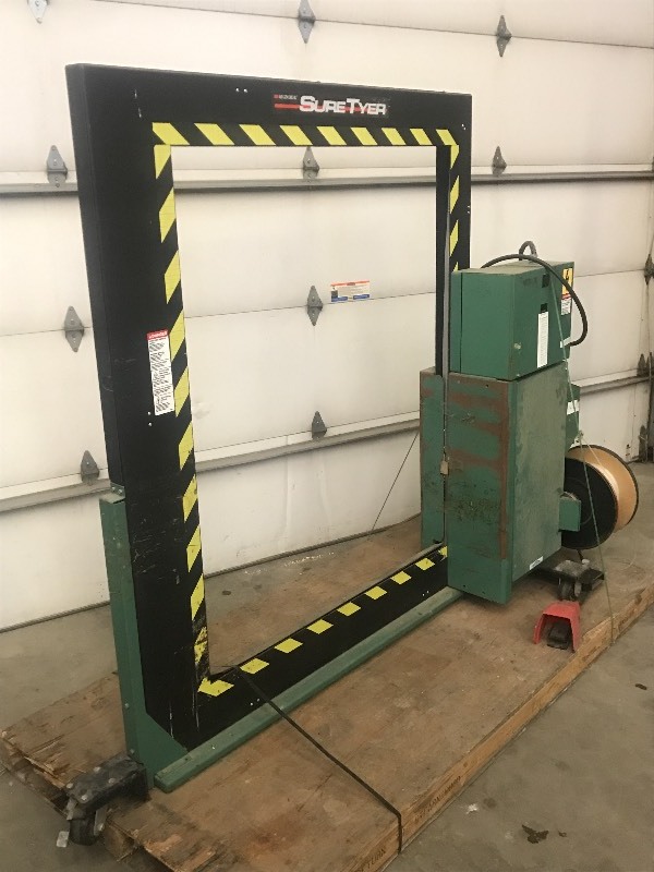 lot 2A image: Signode Sure-Tyer Strapping Machine