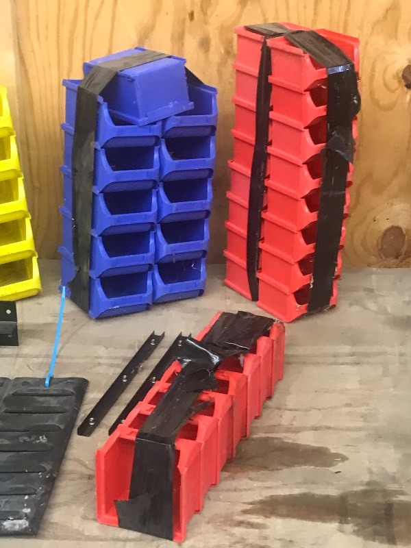 lot 24 image: Tool Shop Organizer Rack