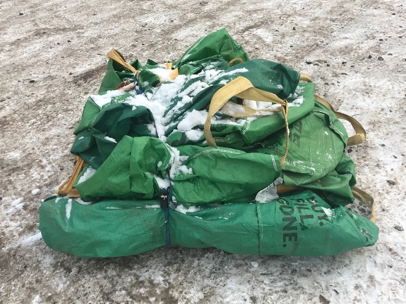 lot 6 image: Lot Of Dumpster  Material Bags