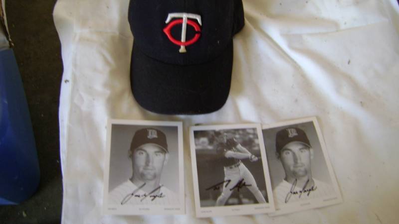 2 SIGNED JOE MAYS AND 1 CHAD ALLEN PHOTOS