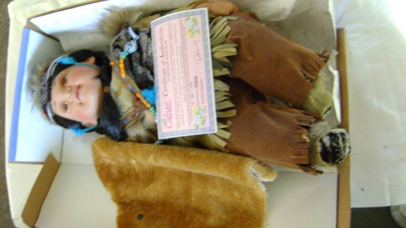 CATHAY COLLECTION PORCELAIN INDIAN DOLL