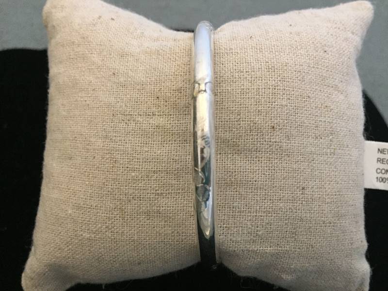 lot 56 image: Sterling Silver Bangle Bracelet