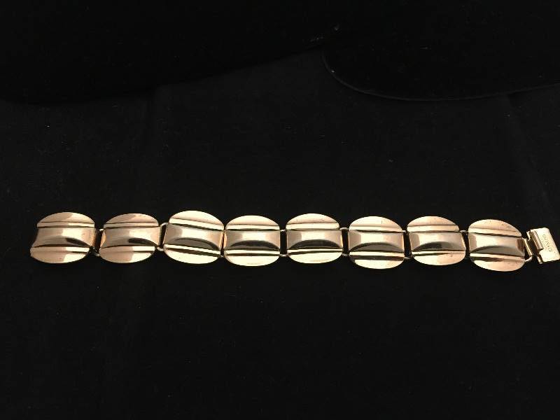 lot 6 image: Heavy NAPIER Sterling Silver Bracelet