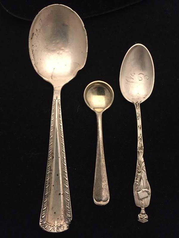 lot 69 image: Sterling Silver Spoons