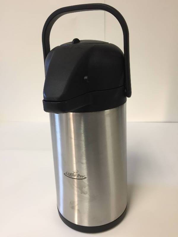 lot 16 image: Coffee Pro Insulated Pump Thermos
