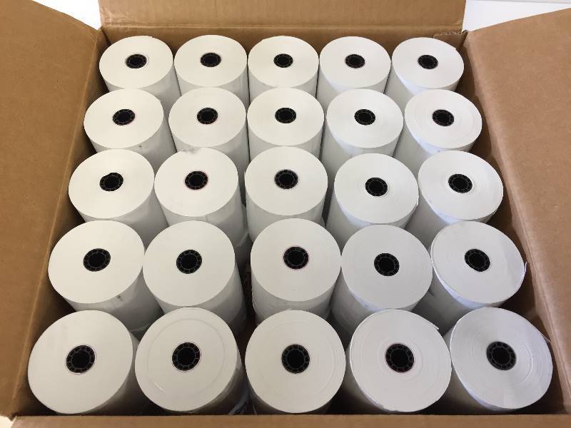 lot 110 image: 50 Thermal Rolls 3 18 x 230 each