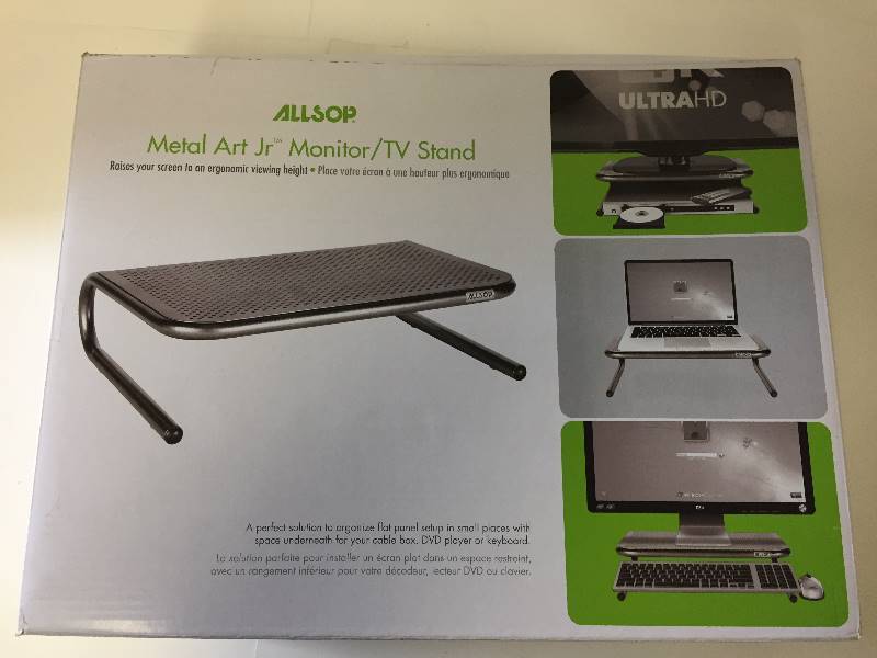 lot 71 image: ALLSOP Metal Art Jr Monitor  TV Stand