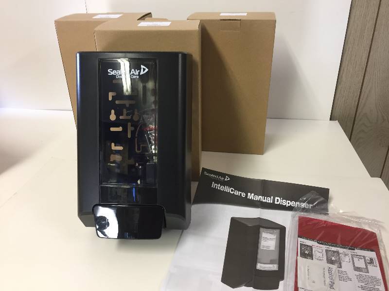 lot 126 image: 3 New IntelliCare Manual Dispensers