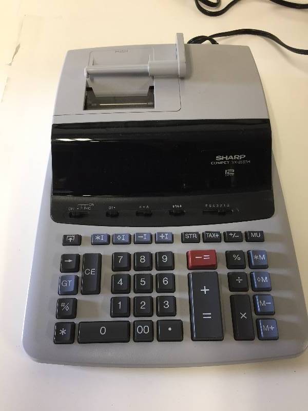 lot 145 image: Sharp Compet VX-2652H Calculator