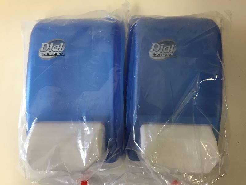 lot 146 image: New DIAL Professional Soap Dispensers