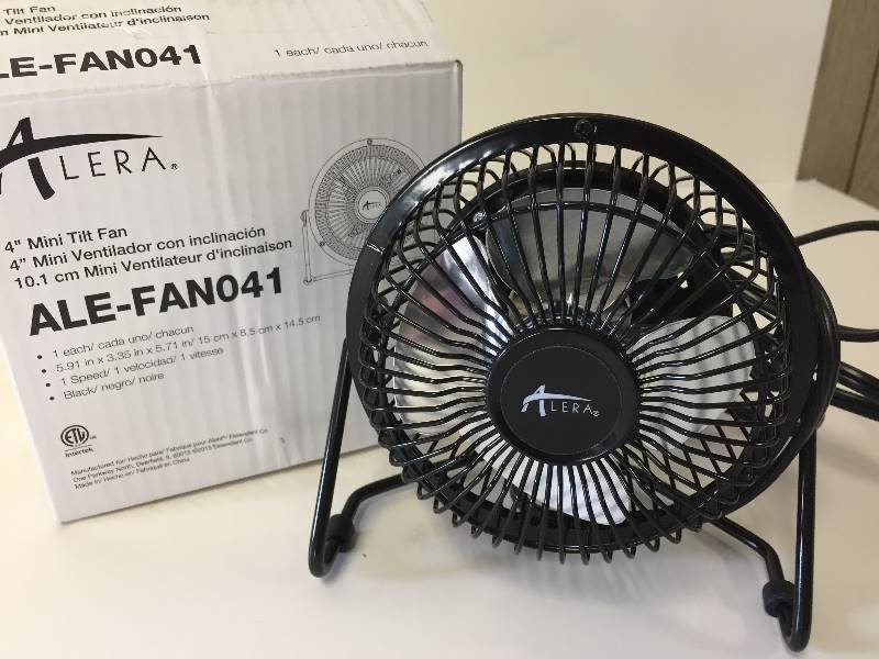 lot 127 image: Alera 4 Mini Tilt Fan