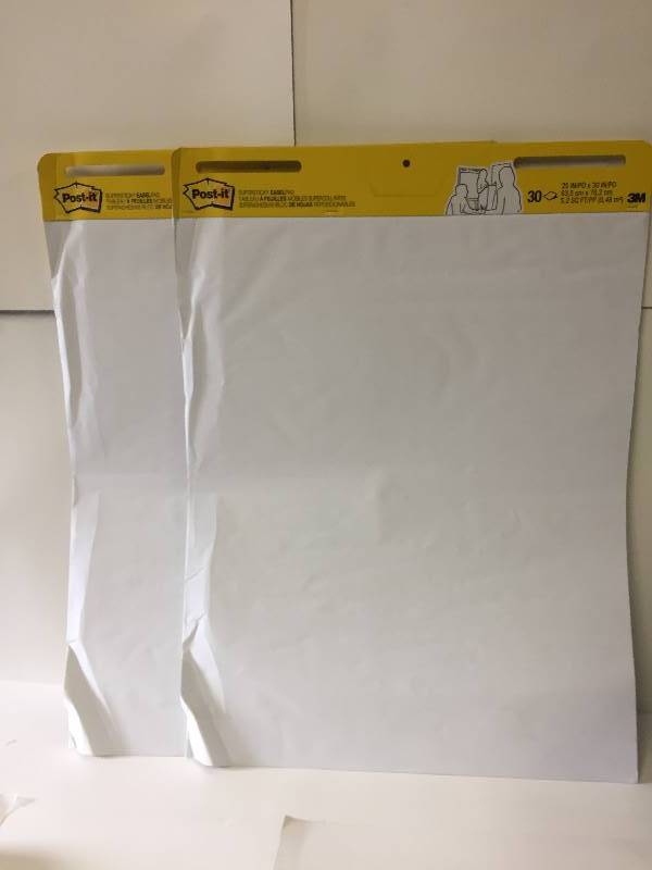 lot 147 image: 3M Post-it Easel Pad - 2 Pack