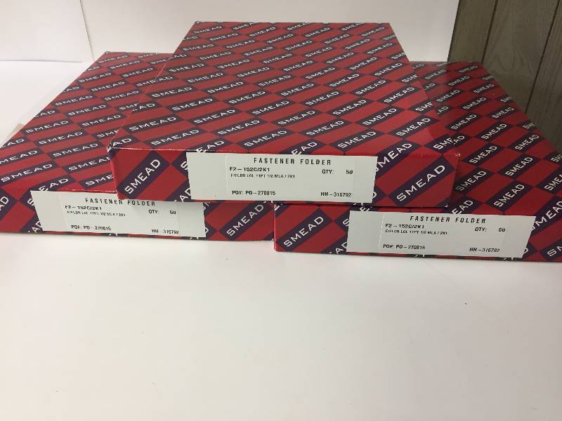 lot 101 image: SMEAD Fastener Folder Legal Qty 150