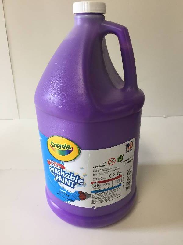 lot 139 image: Crayola Washable Paint - Violet