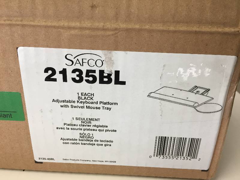 lot 163 image: SafeCo Adjustable Keyboard Platform