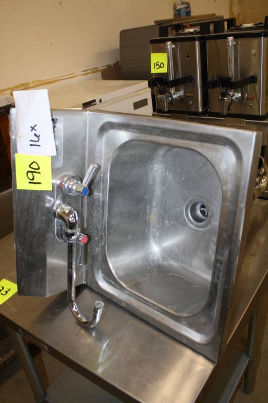 lot 190 image: Stainless Hand Sink