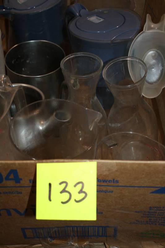 lot 133 image: Misc. Pitchers