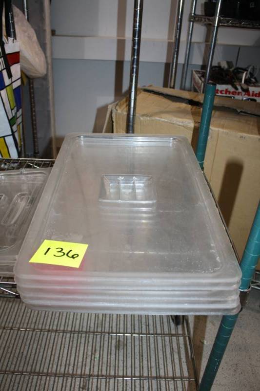 lot 136 image: Plastic Lids