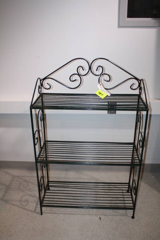 lot 185 image: Decorative Shelving Rack
