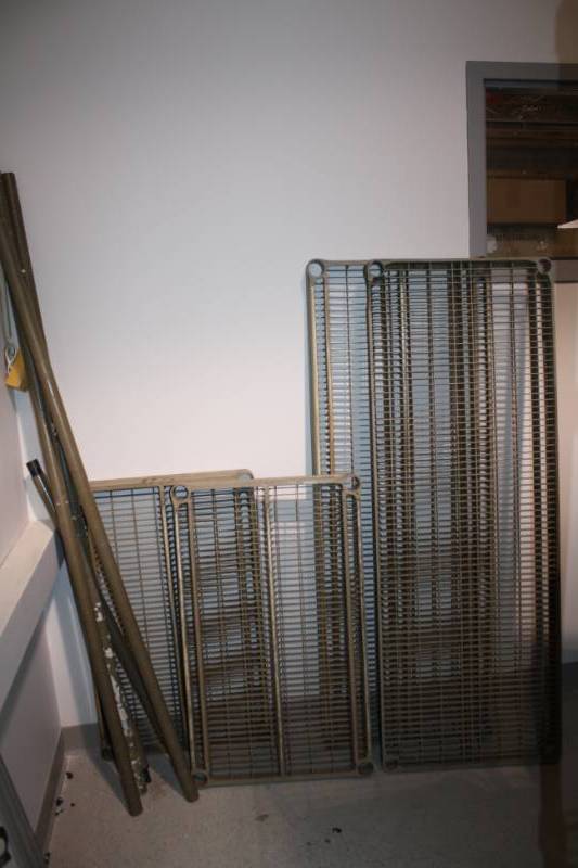 lot 174 image: Misc Shelves and Poles