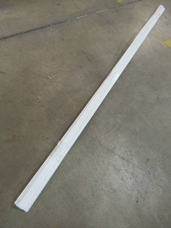 lot 69 image: 18 Screen Tight 1-12 in. White Porch Screening System Cap. WCAP18