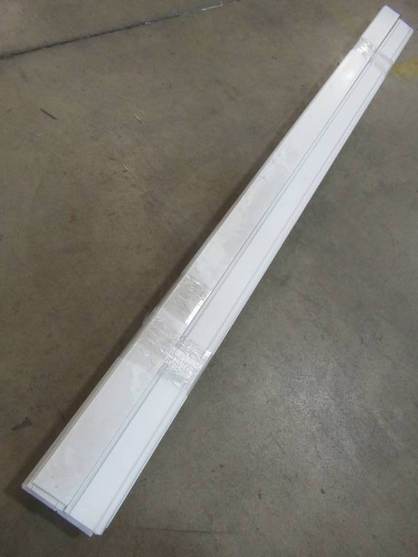 lot 71 image: Approximately 35 Screen Tight 3-12 in. White Porch Screening System Caps, WCAP38